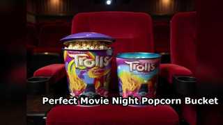 Dadi Reusable Metal Popcorn Tin Bucket with Lid Durable Customized Design Storage for Popcorn Snacks