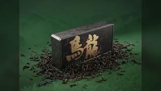 Dadi Weiye Customizable Elegant Metal Tea Tin Gold Foil Oolong Design Gift Packaging Cookie Candy Ch